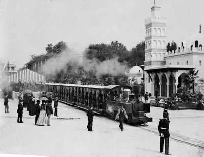 Treno per portare i visitatori intorno al sito dell